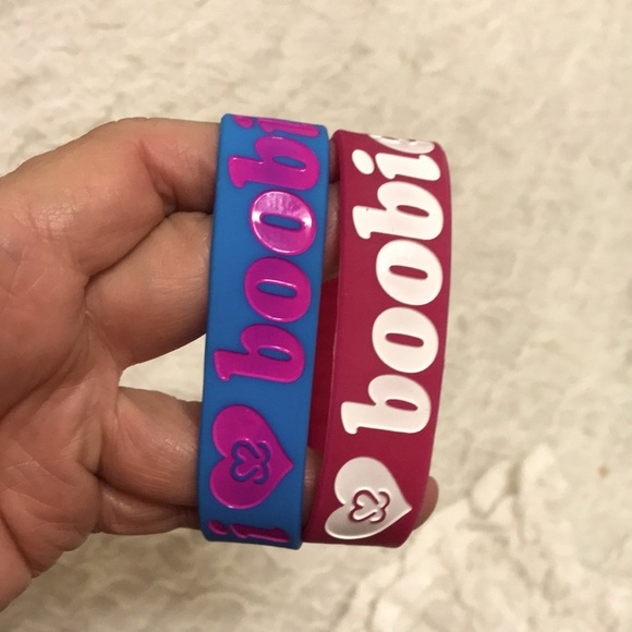 Jewelry 2 I Love Boobies Bracelets Keep A Breastbreast Cancer